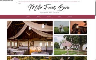 Miller Farms Barn website