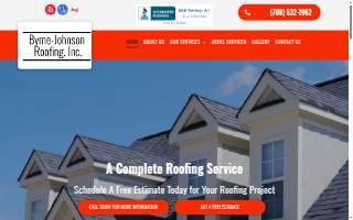 Byrne-Johnson Roofing, Inc. website
