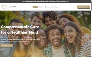 Comfort Psychiatric Services Inc website
