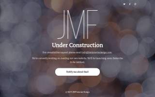 JMF Interior Design website