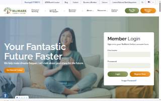 NuMark Credit Union website