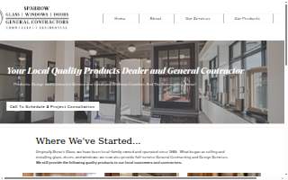 SG Window & Doors website