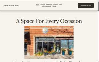 Events By Cibula website