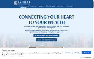 Everett Wealth Solutions website