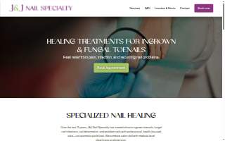 J & J Nail Specialty website