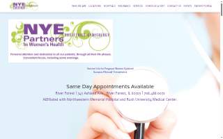 Nye Partners In Women's Health website