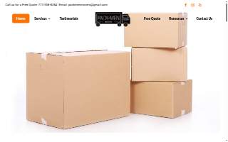 Pack-Men Movers Inc (Illinois) website