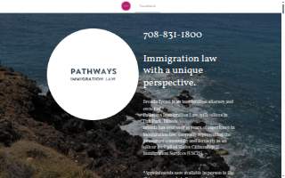 Pathways Immigration Law of River Forest website