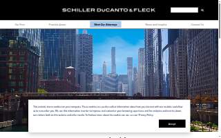 Schiller DuCanto & Fleck LLP website