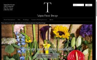 Tulipia Floral Design of River Forest website