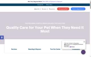 City Line Veterinary Center of Rock Island website