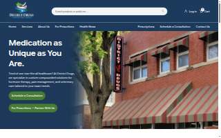District Drugs & Compounding Center website