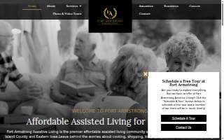 Fort Armstrong Assisted Living website