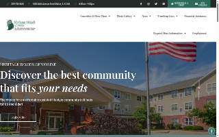 Heritage Woods of Moline website