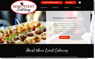 Main Event Catering - Rock Island website