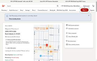 Walgreens of Rock Island website
