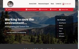 11th Street Express Printing website