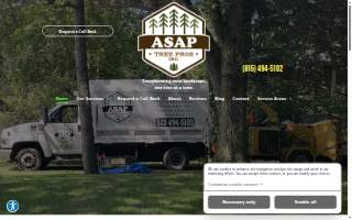 ASAP Tree Pros, Inc. website