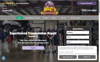 B & C's Transmissions website