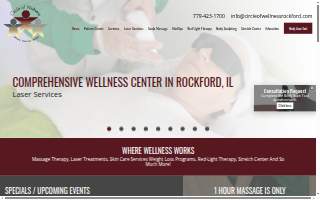 Circle Of Wellness Rockford website
