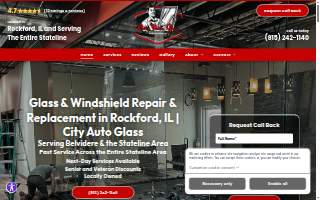 City Auto Glass website