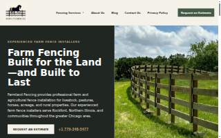 Farmland Fencing LLC website