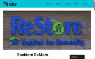 Habitat ReStore website