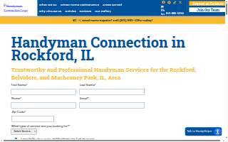 Handyman Connection of Rockford website