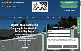 Rock Valley Fence of Rockford website