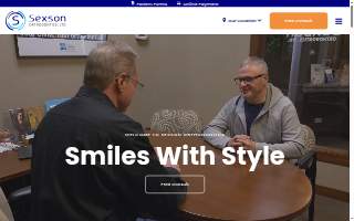 Sexson Orthodontics, Ltd. website