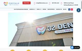 32 Dental 4U website