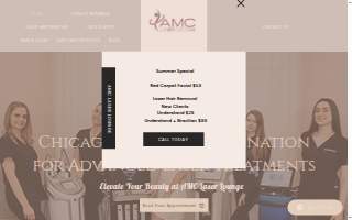 AMC Laser Lounge website