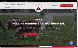 Animal Hospital Of Rolling Meadows website