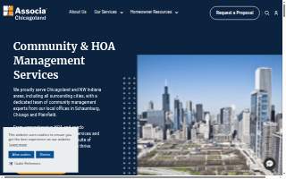 Associa Chicagoland website