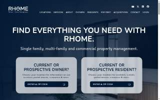 RHOME Chicago/American Property Management website