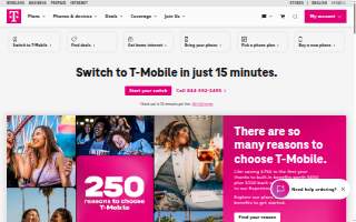 T-Mobile of Rolling Meadows website