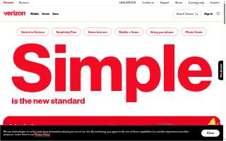 Verizon of Rolling Meadows website