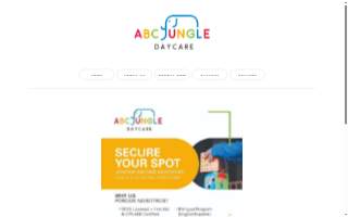 ABC Jungle Daycare of Romeoville website