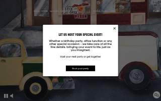 At's A Nice Pizza website