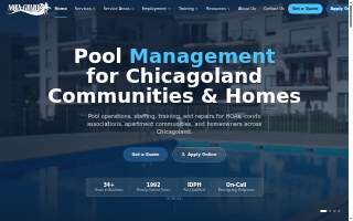 Aquaguard Management website