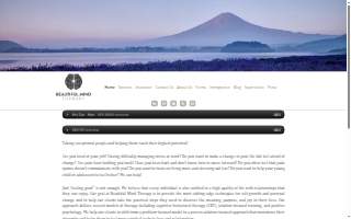 Beautiful Mind Therapy website