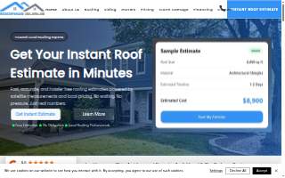 Roofing Gurus website