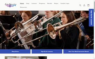 Andre Alfonso Music of Round Lake website
