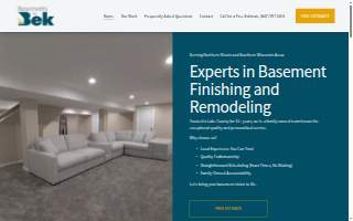Basements by Bek website