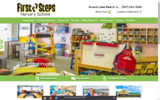 First Steps Nursery School website