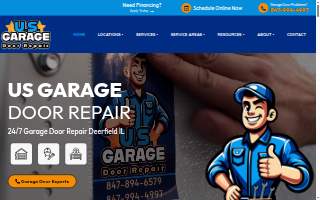 US Garage Door Repair of Round Lake Beach website
