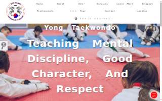 Yong Taekwondo Martial Arts of Round Lake Beach website
