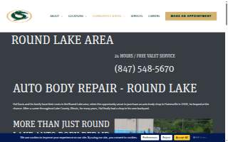 Collision Solution Auto Body Repair website