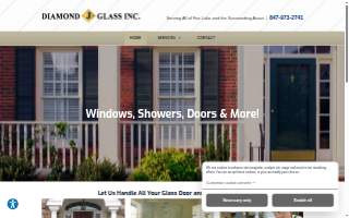 Diamond J Glass Inc website