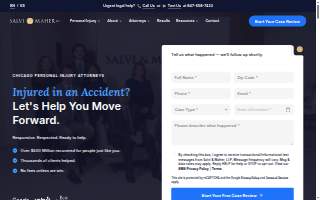 Salvi & Maher, LLP of Round Lake website